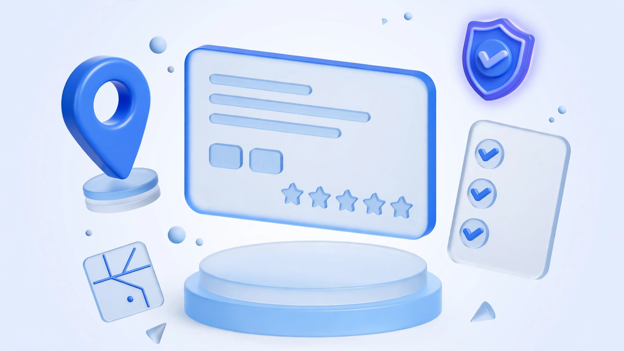 Illustration des vérifications d'une fiche Google Business Profile