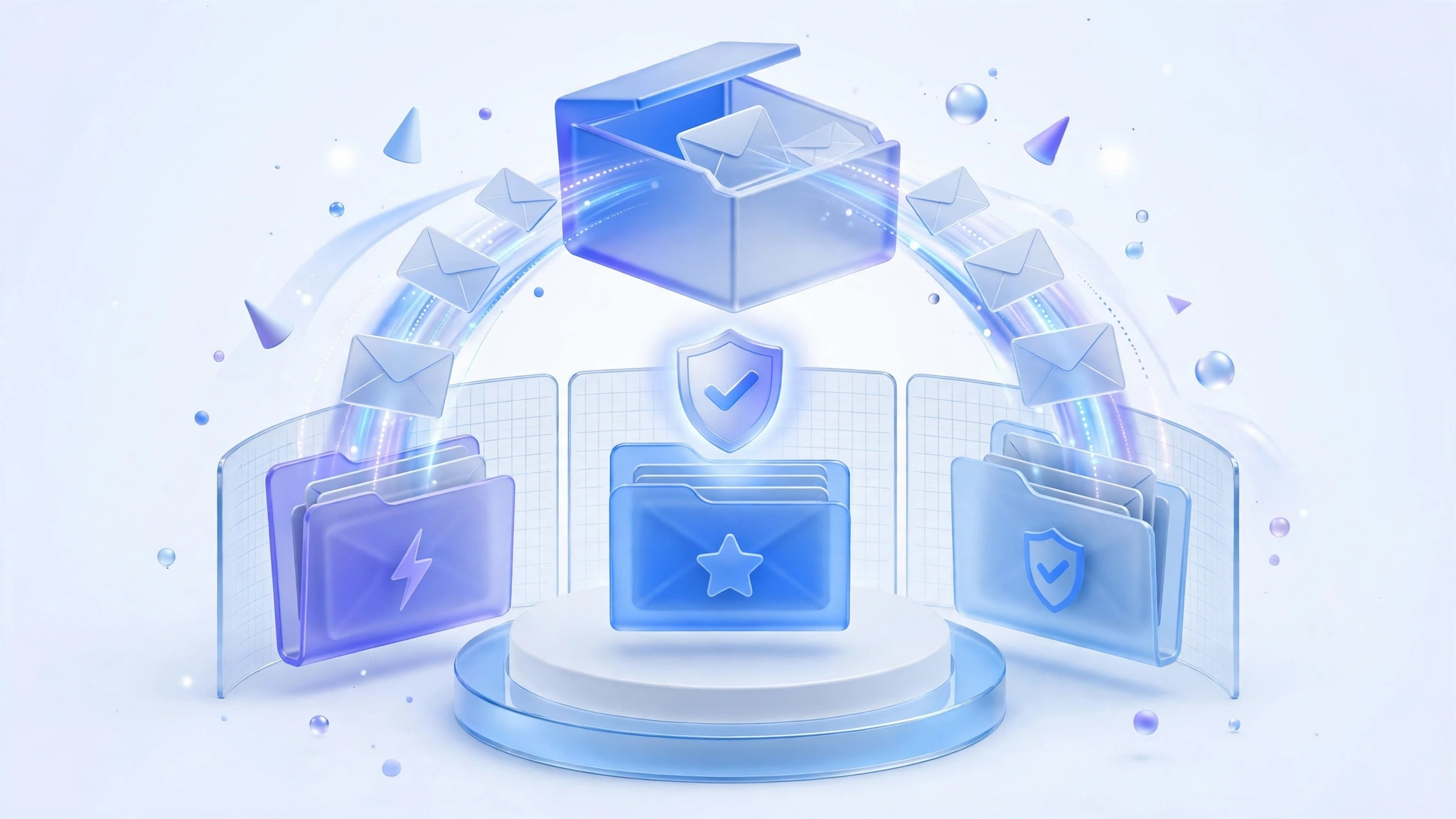 Illustration du tri des emails avec l'IA